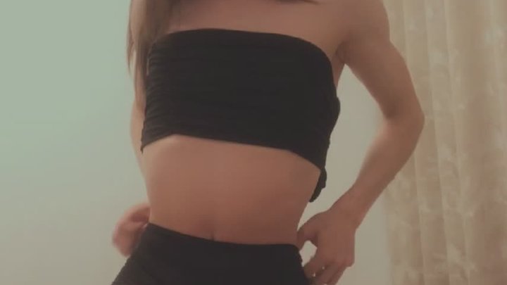 Trans Girl Burping, Flexing & Stripping After Cola
