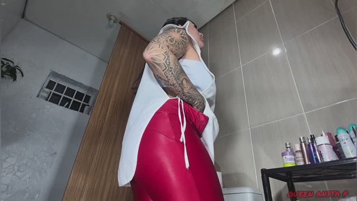 Maid Cleaning the House and Farting - by Sasha - Part 4