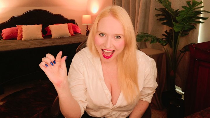 Small Penis Humiliation - Secretary Humiliates Tiny Willy Boss
