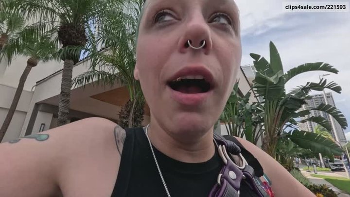 Burps at FetCon - GLIMMER casual burping compilation with blue hair, public burp