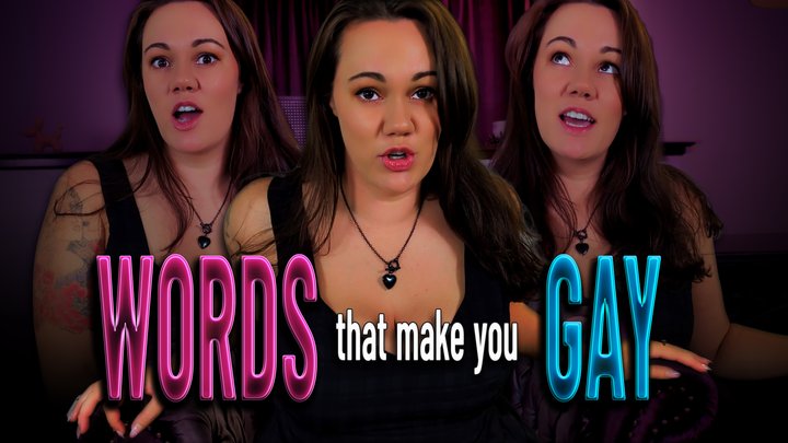 Words That Make You Gay