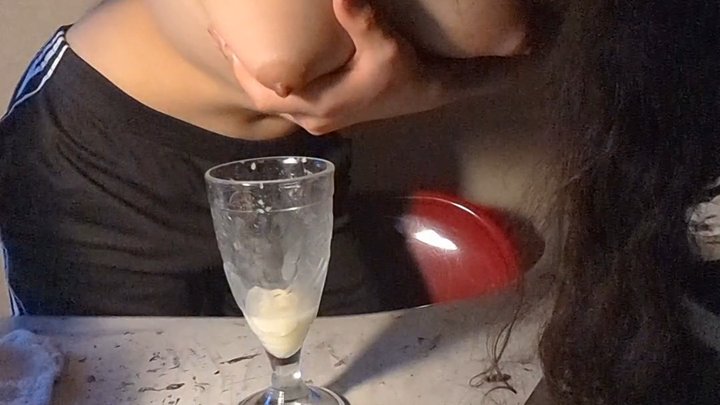 Late night hand expression session with milky titty play!