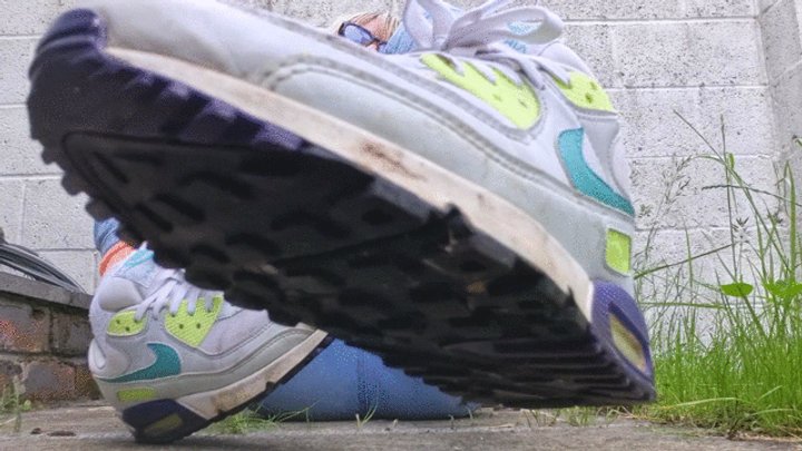 Wrecked Nike AirMax Sneakers (mkv)