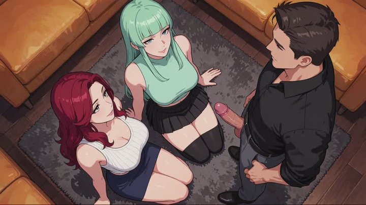 Blow Jobs Stories #11: Shared Throat Devotion and Cascading Release