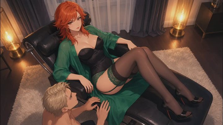 Female Domination Stories #15: Copper Goddess of Endless Denial