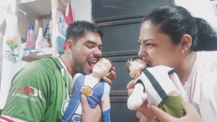 Nos encanta lamer sus caras.