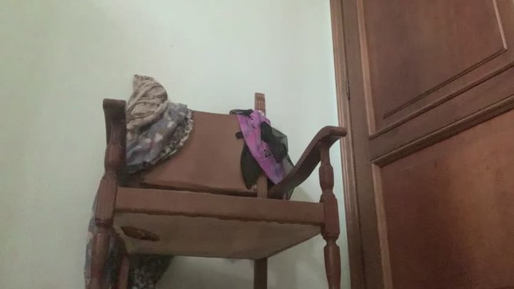 I love sitting cross-legged on the chair