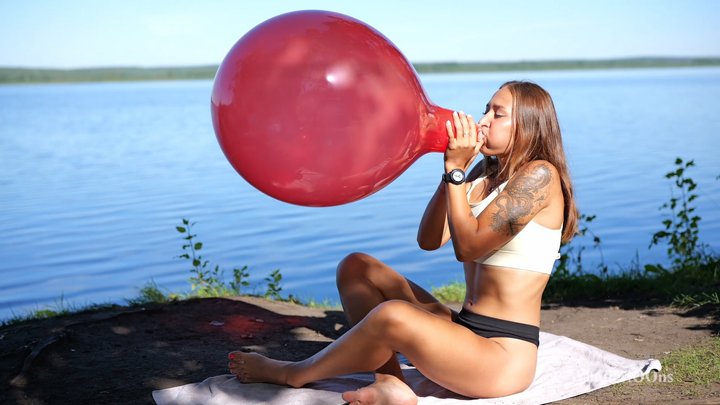 Maya two B2P on the lake shore
