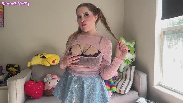 Bubble Blowing Girly Slut