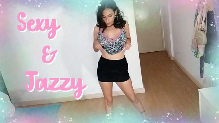 Jazzy Amateur Strip Tease