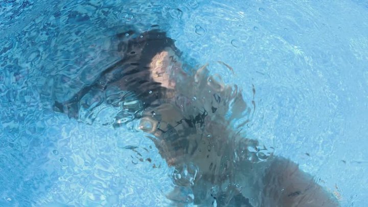 Water Bondage Session: Bound Pool Play!