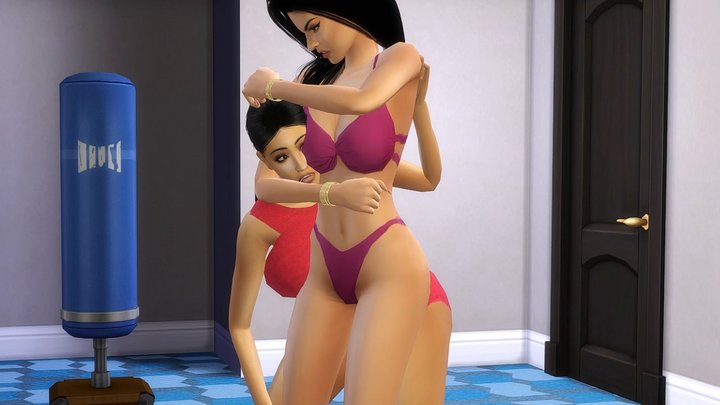 KIM VS KYLIE— Two Star Influencers Wrestle in Their Underwear Until One Submits