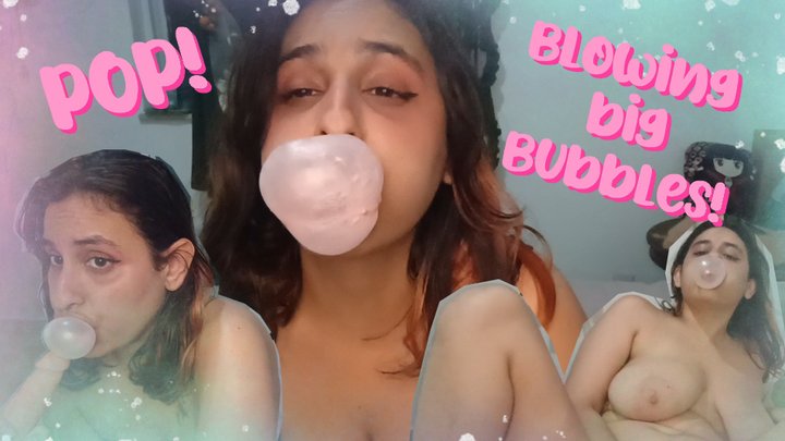 Bubblegum Slut - Solo Bubble Kink Masturbation