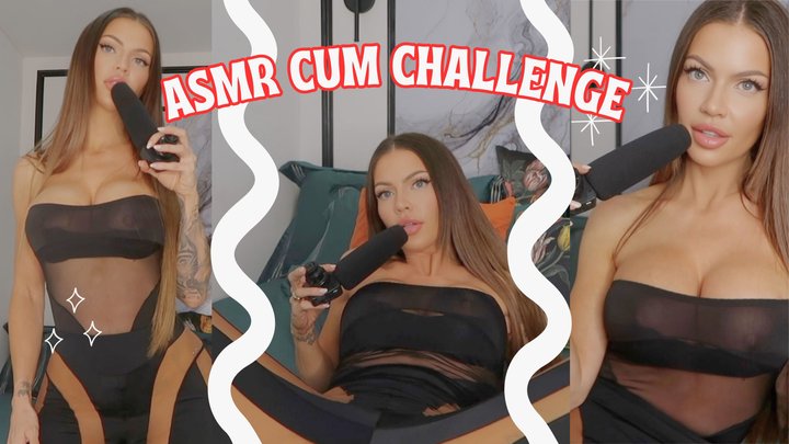 ASMR Cum Challenge