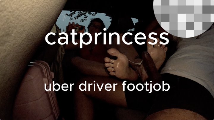 Uber driver kept staring at my feet, so i invited him to sit with me, CatPrinces