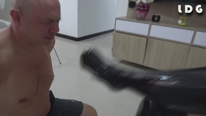 Diosa Cruel Boot Worship Slave Licks Soles Heels Gets Spat On