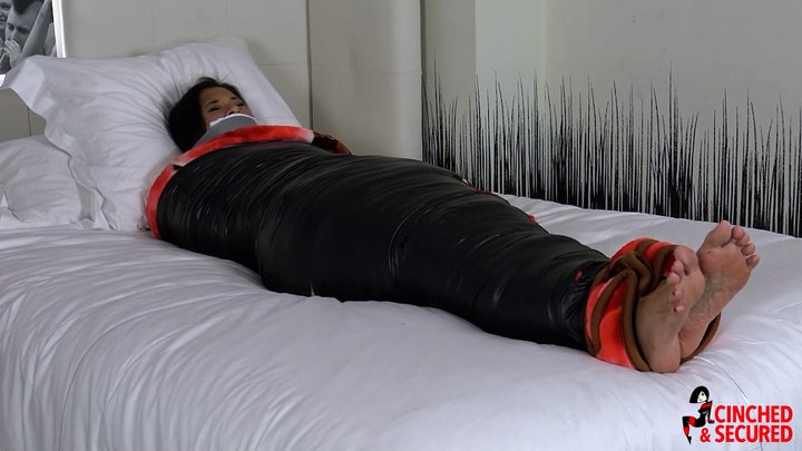 Tomiko at The Air BNB: Blankets and Bondage! (MP4Format)