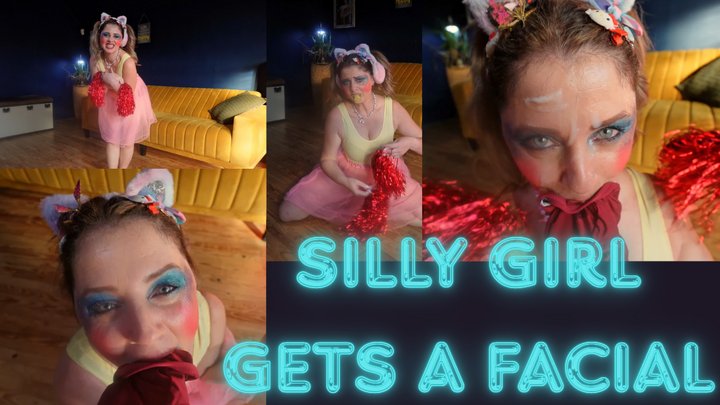 Silly Girl Receives A Cumshot On Face 1080p