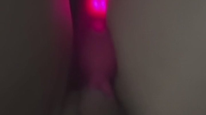 FtM cunt masturbating with dildo vibrator