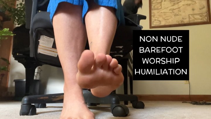 Non Nude Goddess Foot Worship & Toe Wiggling Ignore Humiliation Compilation