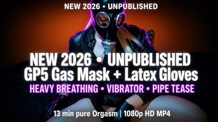 NEW 2026: GP5 + Latex Gloves – Heavy Breathing, Vibrator & Pipe Tease Orgasm - 1