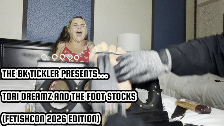 TORI DREAMZ AND THE FOOT STOCKS - FETISHCON EDITION