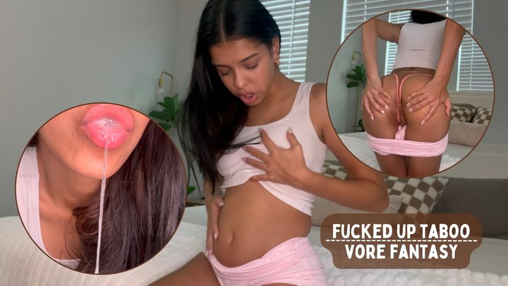My Fucked Up Taboo Vore & Unbirthing Fantasy Feat Aria Nicole 4K - Real Life Vor
