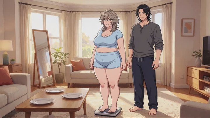 BBW SSBBW Stories #19: Scale confessions of your swelling goddess