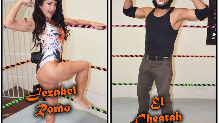 1195-Cougar vs El Cheatah - Fantasy Mixed Wrestling