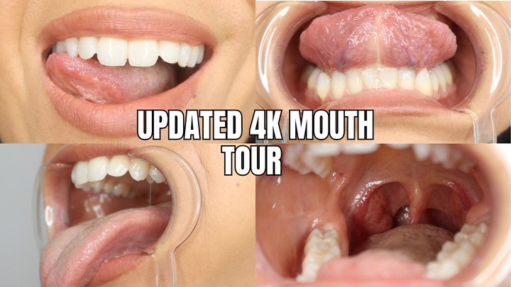 Updated 4k mouth tour - OnlyVanessa