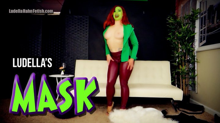 Ludella’s Mask - She-Mask Transformation and Teasing POV JOI with Big Tits and B