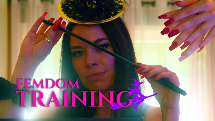Witchy Femdom Long Nail Obedience Training
