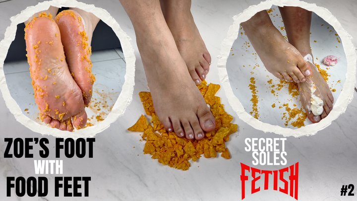 ZOE'S FOOT EP2 #FULL VIDEO #FOOD FEET #4K