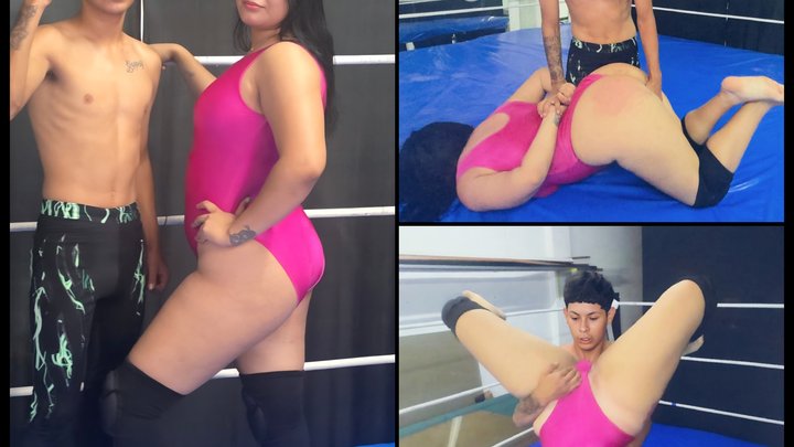 SHAK in Pink Satin vs. Freddy | Total Domination, Sensual Cuntbusting, and Submi