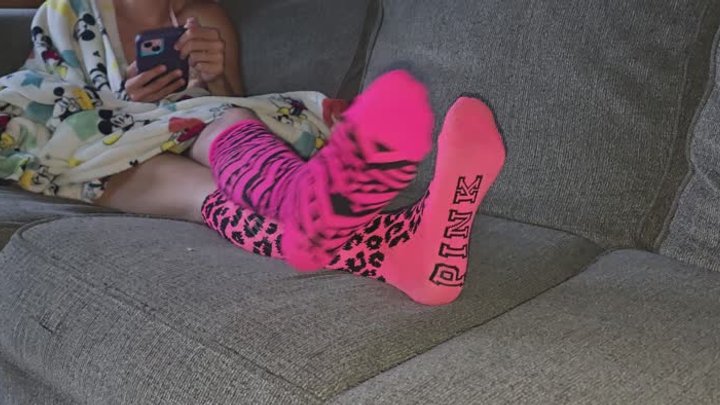 Chrissy candid knee highs pt2