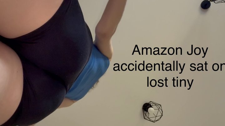I lost my tiny, almost step on it, nearly crash it and accidentally sit on it! W