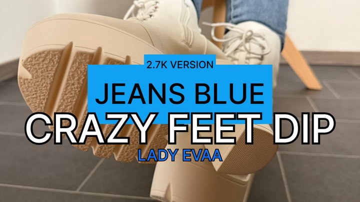 Sandstone Dip - Front Lace Build & Rugged Underside Angle | Lady Evaa | 2,7K Ver
