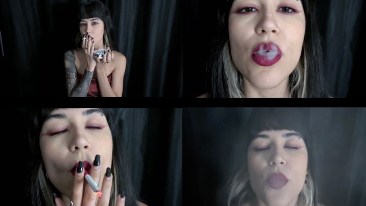 Savoring a good cigarette