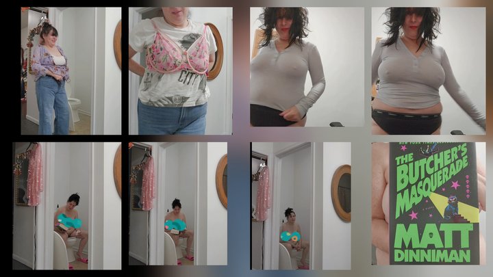 EVERY BATHROOM MOMENT FROM LAST NIGHT THRU SUN WAKEUP PEE MODELING CHAT