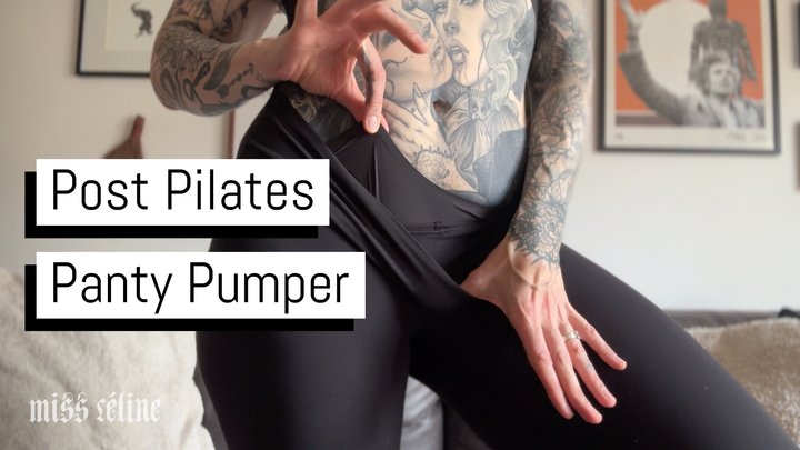 Post Pilates Panty Pumper | Jerk Off To My Sweaty Thong