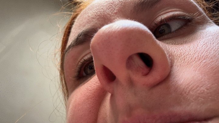 Nostrils fetish