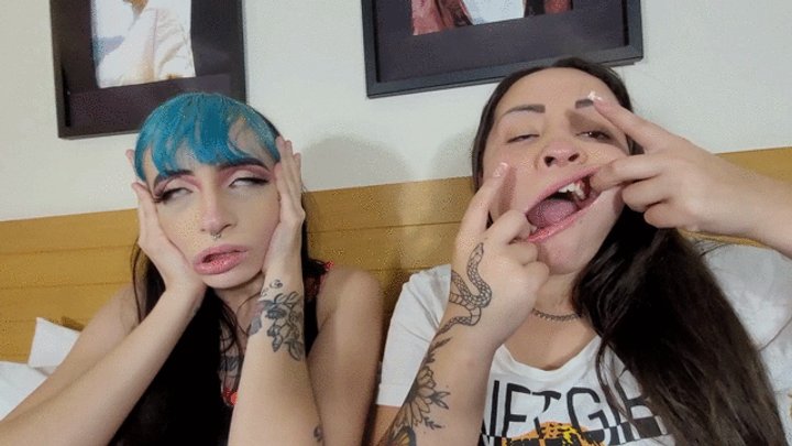 Fantastic Battle of Silly Faces on Sunday Night - By Penelope Pink and Isis - CL