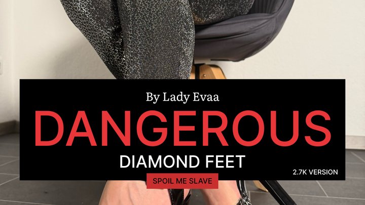 Dangerous Diamond - Extreme Sparkling Platform Heels | Lady Evaa | 2,7K Version