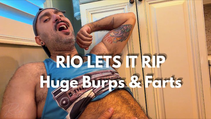 Rio Lets It RIP: Huge Burps & Farts