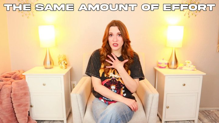 The Same Amount of Effort - Verbal Humiliation - Female Domination - Loser Humil