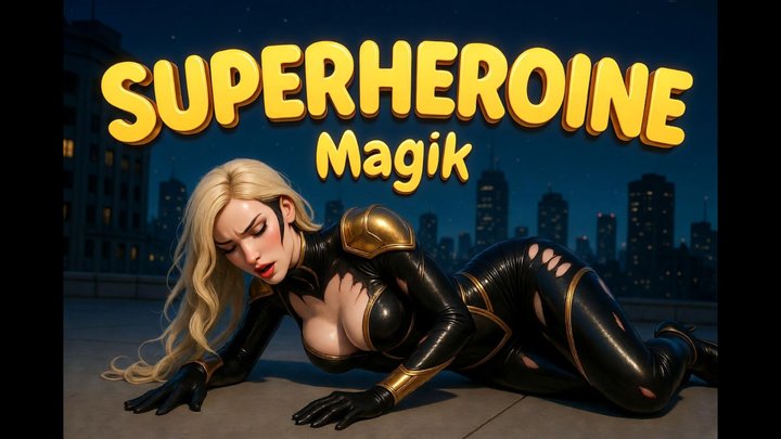 SUPERHEROINES - Magik (Illyana Rasputin) – Sorceress Supreme Pins Him in Limbo W