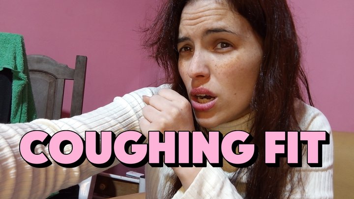 My throat is itchy and I start coughing....