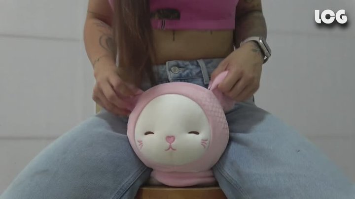 Catalina Punishes Spits on My Melody Plush Cruel Buttcrush Trampling