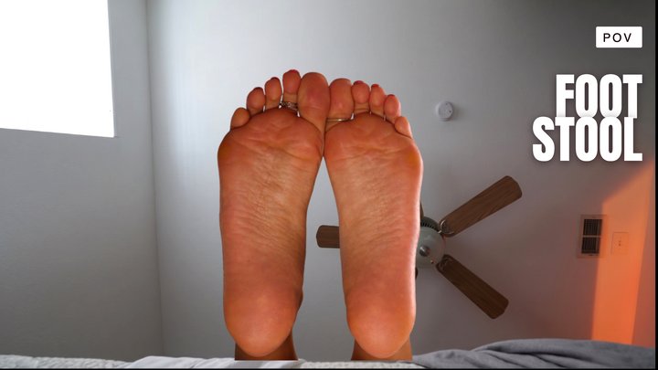 POV Footstool — Smell My Soles, Count My Wrinkles & Get Ignored | Foot Smelling,