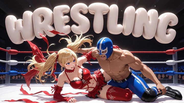 Mixed Wrestling: Dominant Girl Pins You Down for Intense Secret Match (Erotic Au